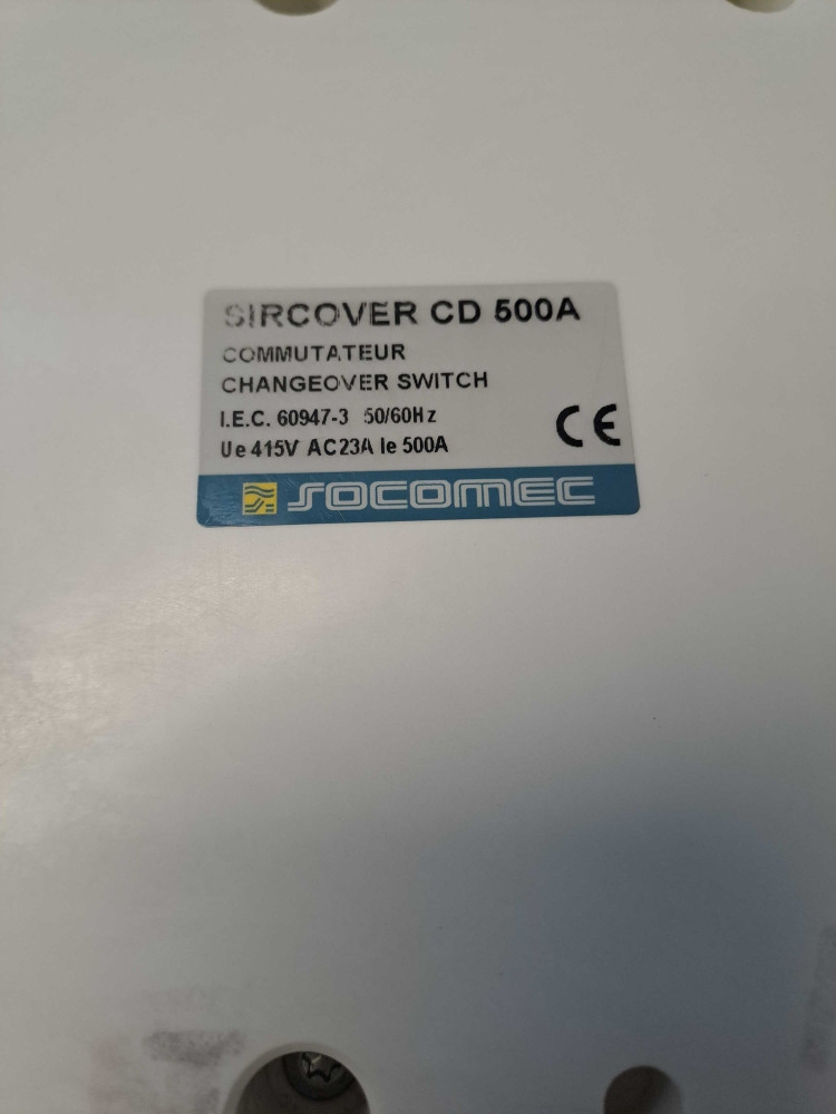 SOCOMEC SIRCOVERCD500A