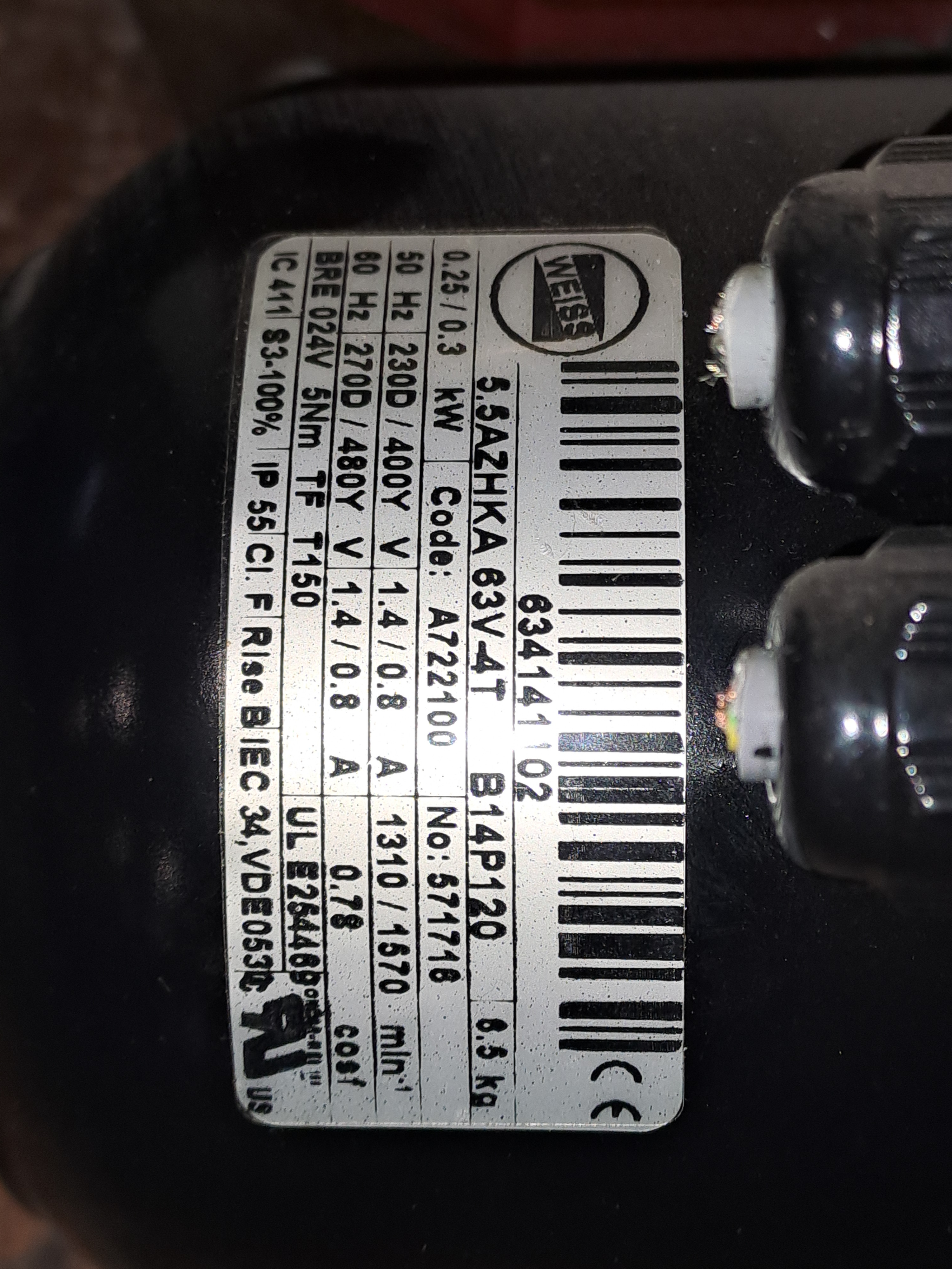 WEISS TC220T 12 POSITIONS