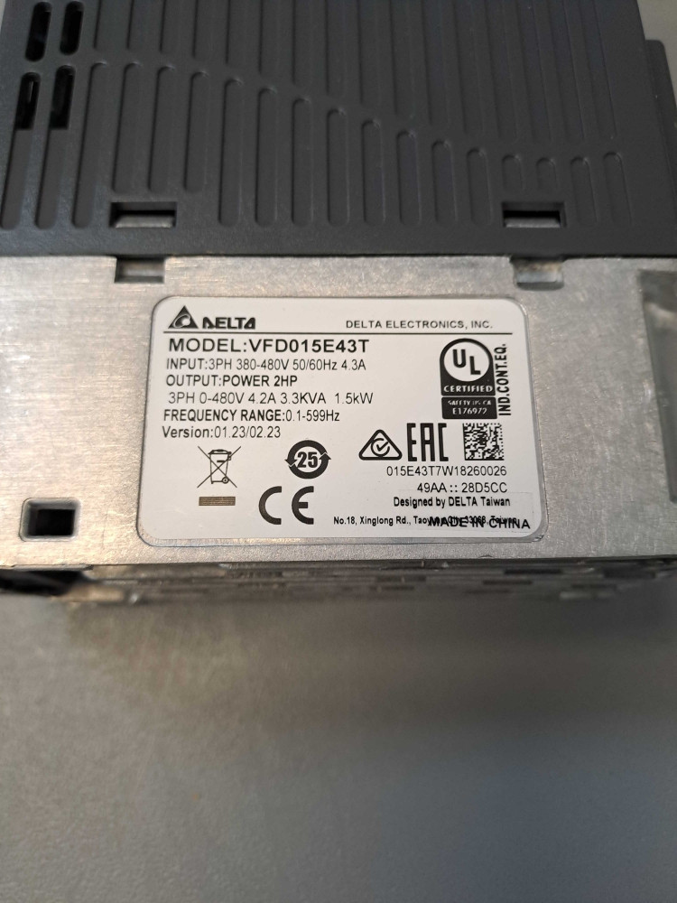 DELTA VFD015E43T