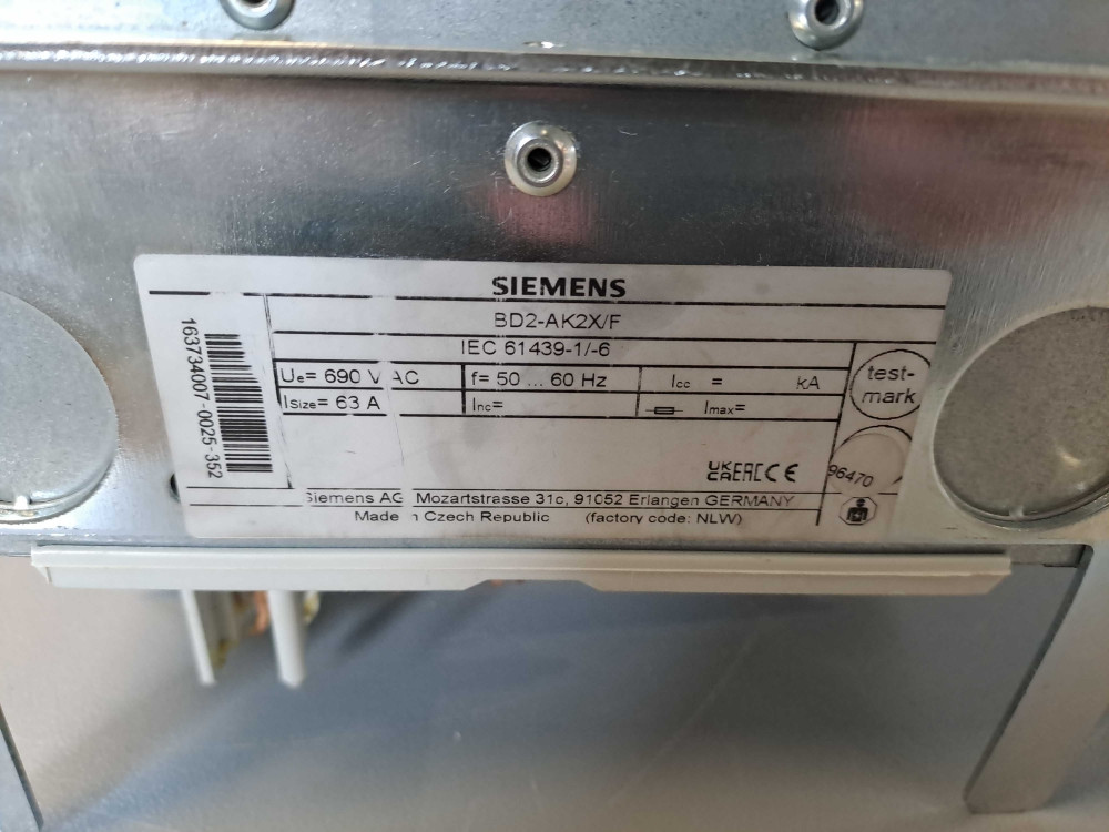 SIEMENS    BD2AK2XF
