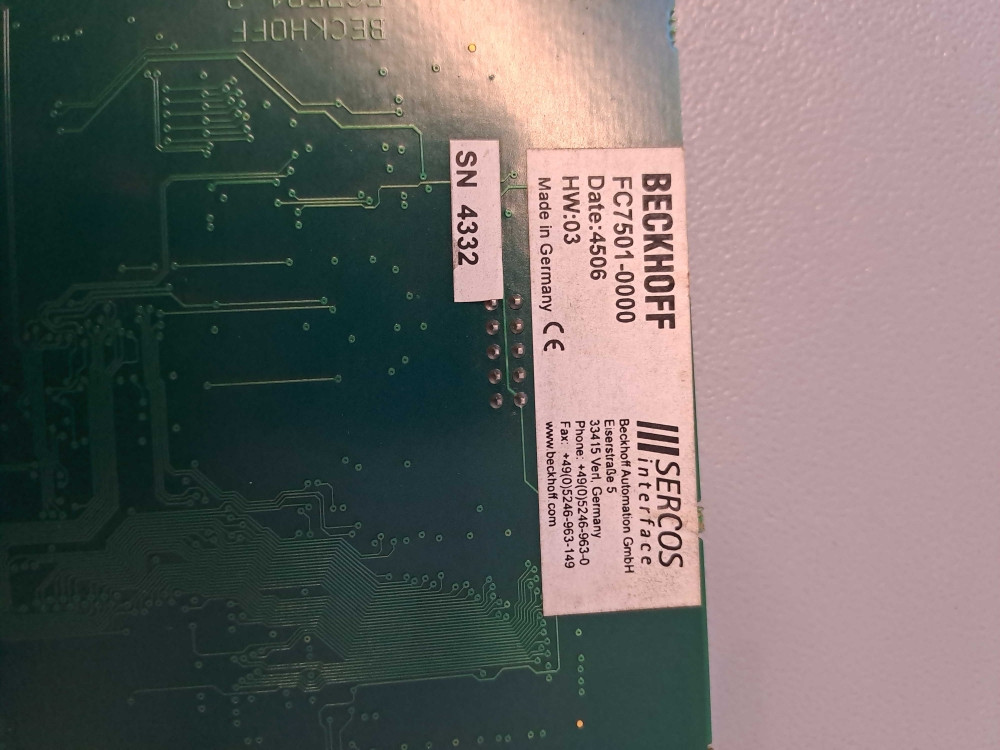 BECKHOFF  FC75010000