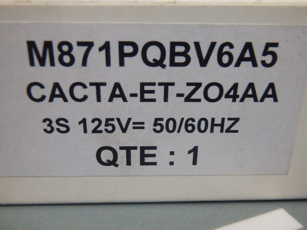 MTI CACTA-ET-Z04AA3S125V-50/60HZ