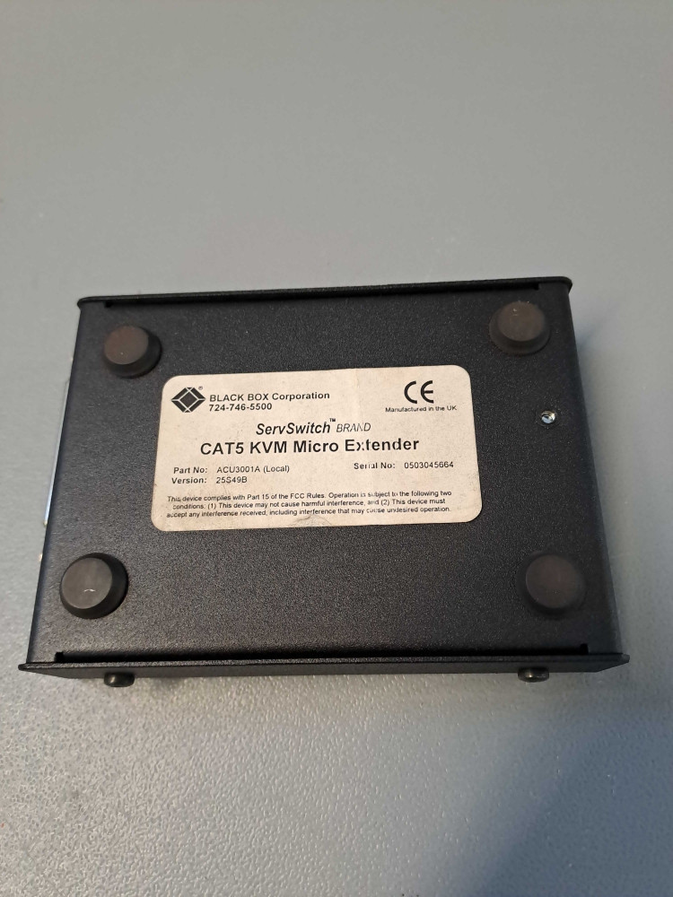 BLACK BOX CAT5KVM