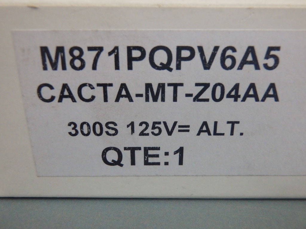 MTI CACTAMTZ04AA300S125VALT