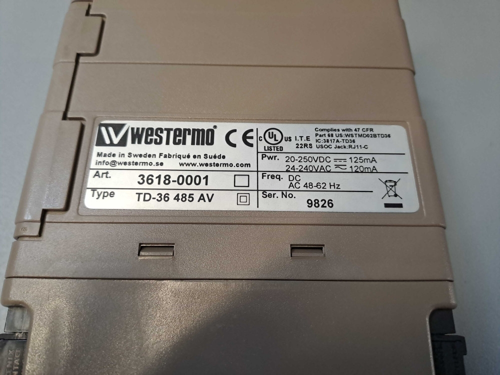 WESTERMO TD36485AV