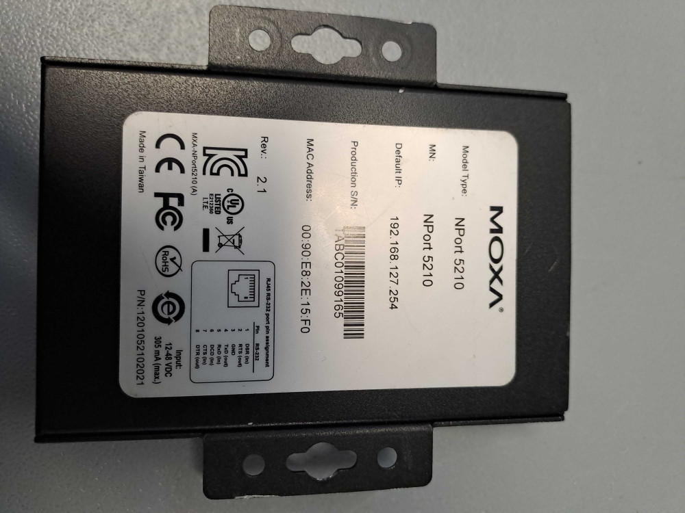 MOXA NPORT5210