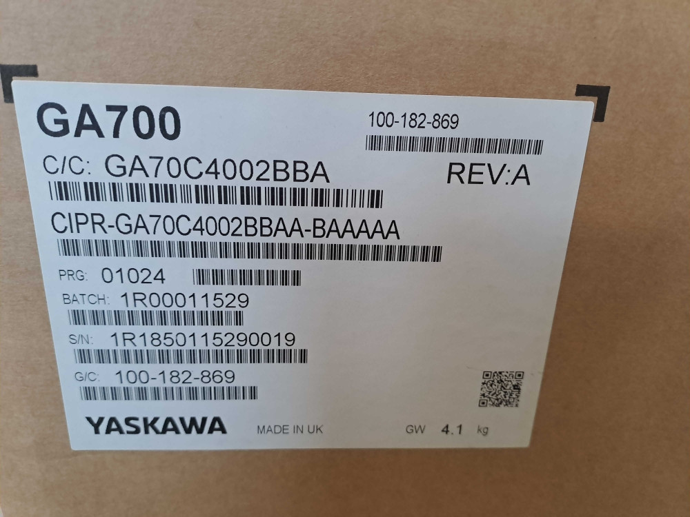YASKAWA  CIPR-GA70C4002BBAA-BAAAAA