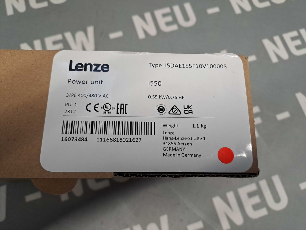 LENZE I5DAE155F10V10000S