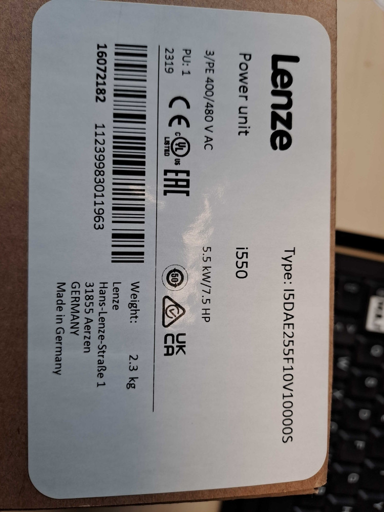 LENZE I5DAE255F10V10000S