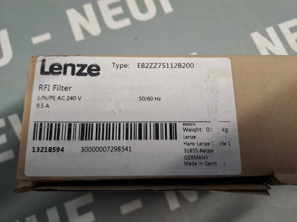 LENZE E82ZZ75112B200
