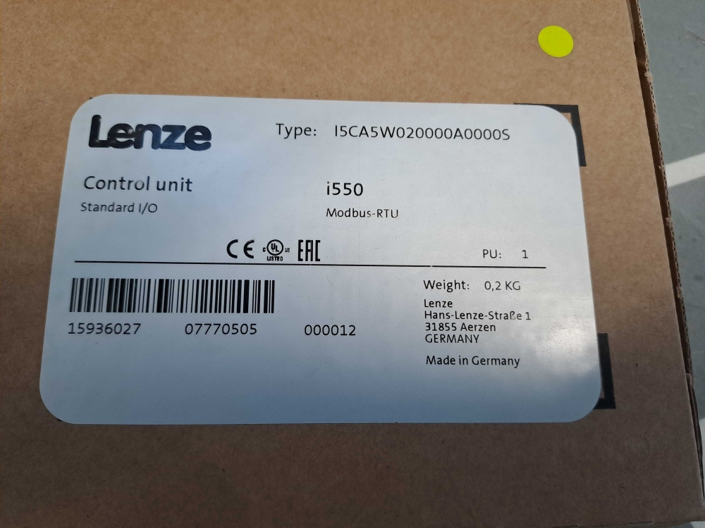 LENZE I5CA5W020000A0000S