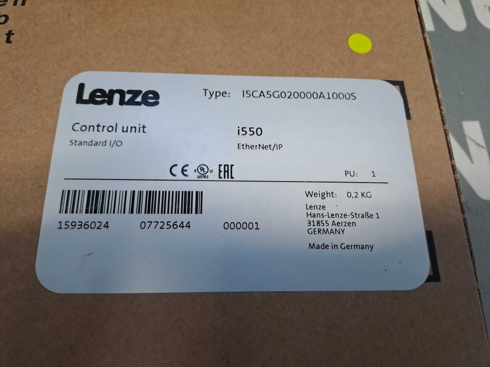 LENZE I5CA5G020000A1000S