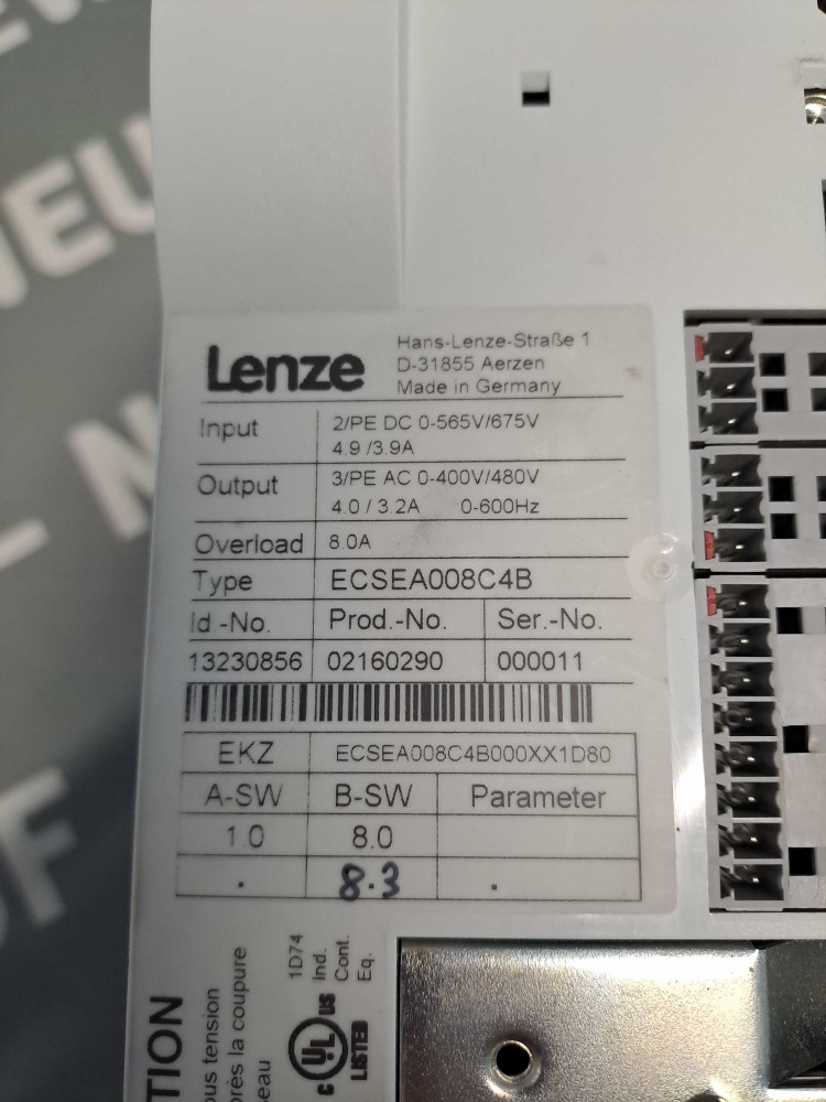 LENZE ECSEA008C4B