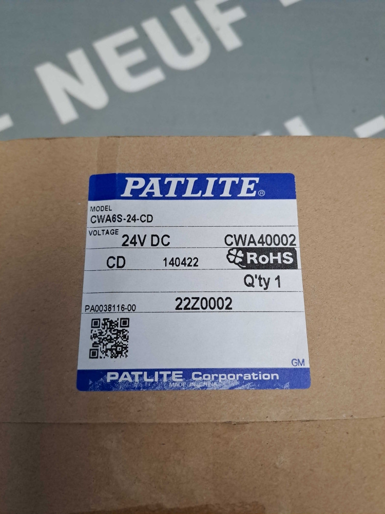 PATLITE CWA6S24CD