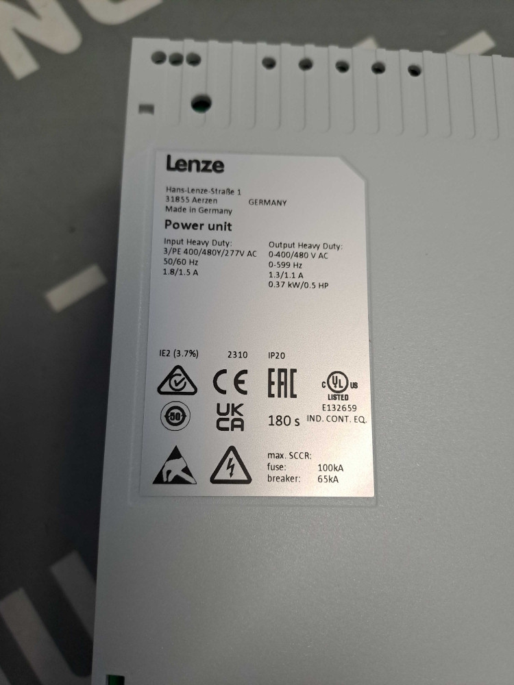 LENZE I5DAE137F10V10000S