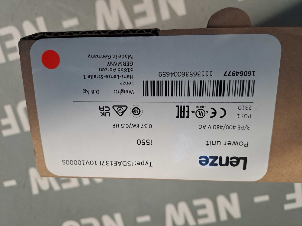 LENZE I5DAE137F10V10000S