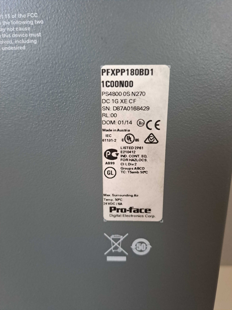 PROFACE  PFXPP180BD11C00N00