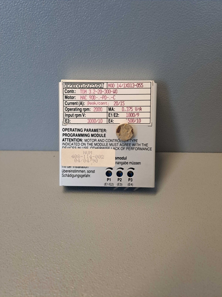 INDRAMAT M0D141X013055