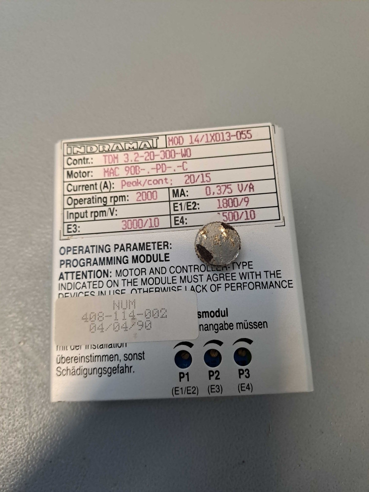 INDRAMAT M0D141X013055