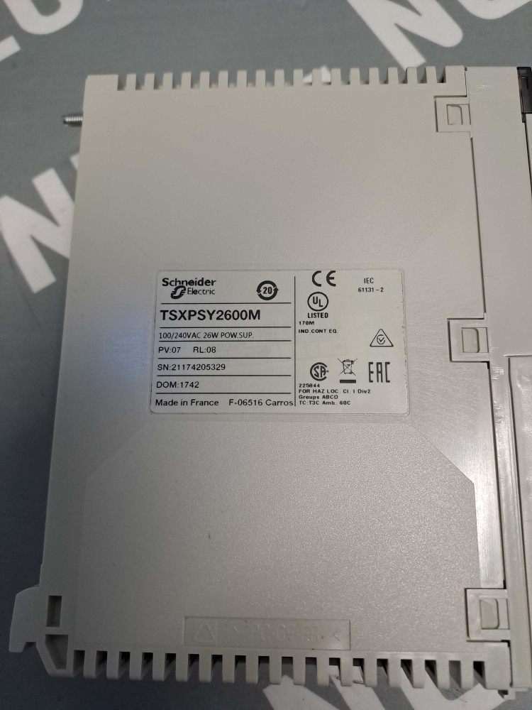 SCHNEIDER  TSXPSY2600M