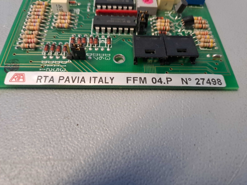 RTA PAVIA FFM04