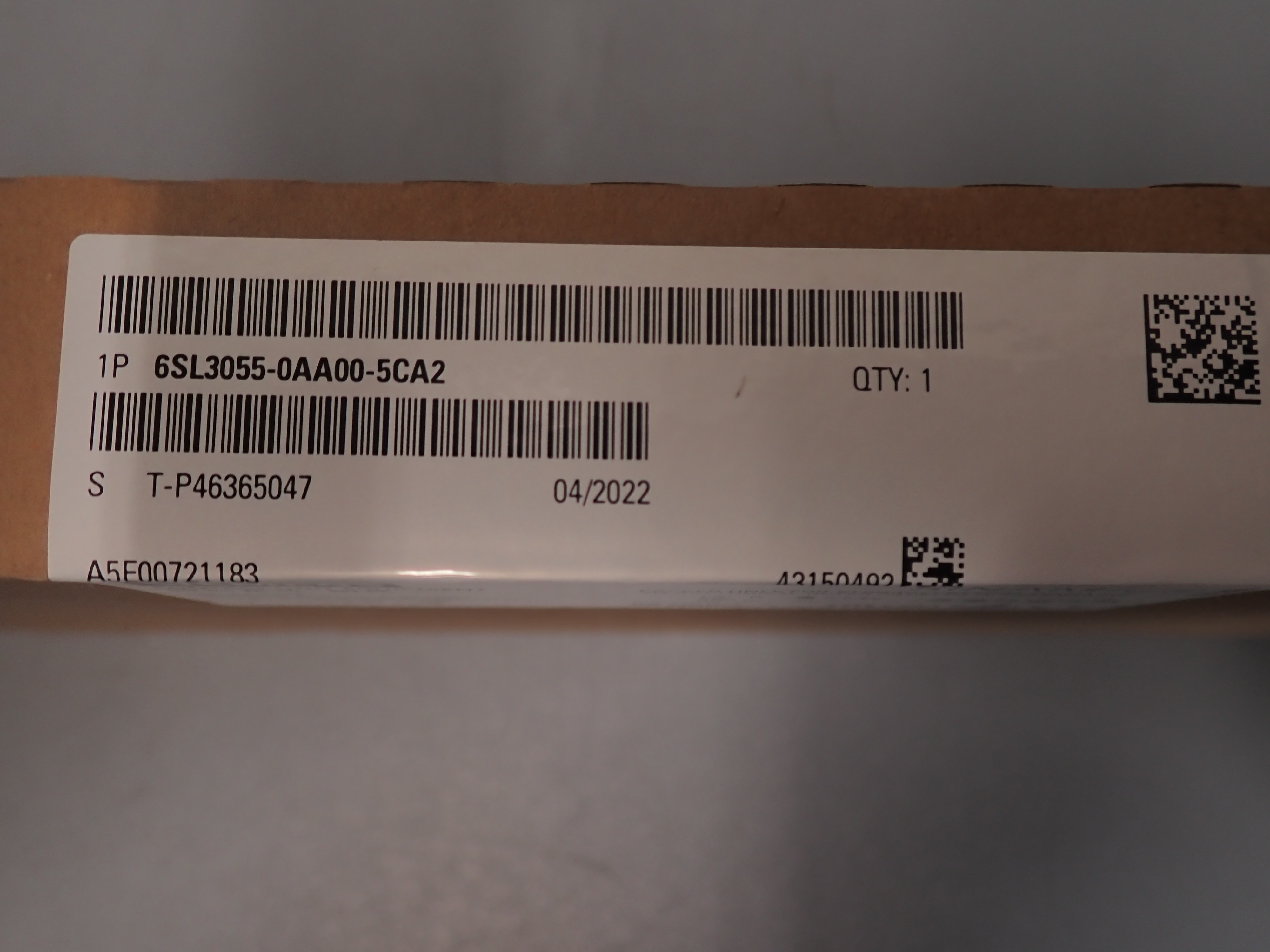 SIEMENS  6SL3055-0AA00-5CA2