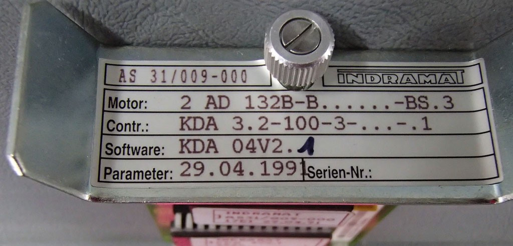 INDRAMAT AS31/009-000