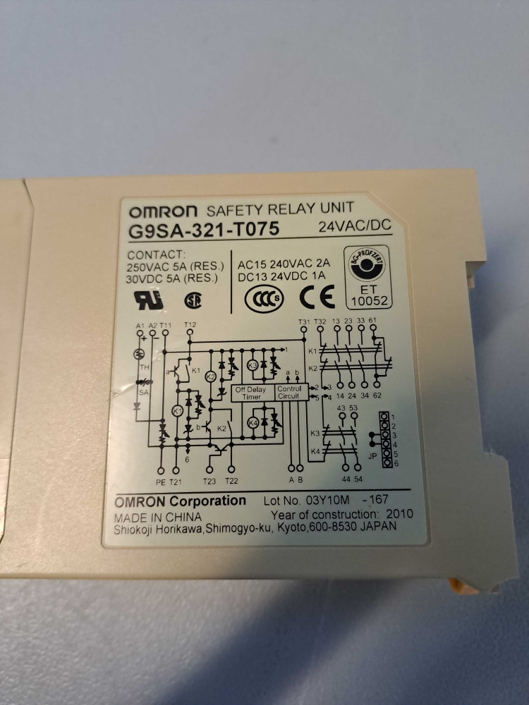 OMRON G9SA321T075