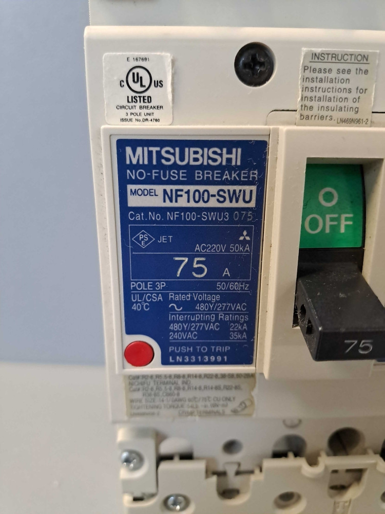 MITSUBISHI  NF100SWU3P75A