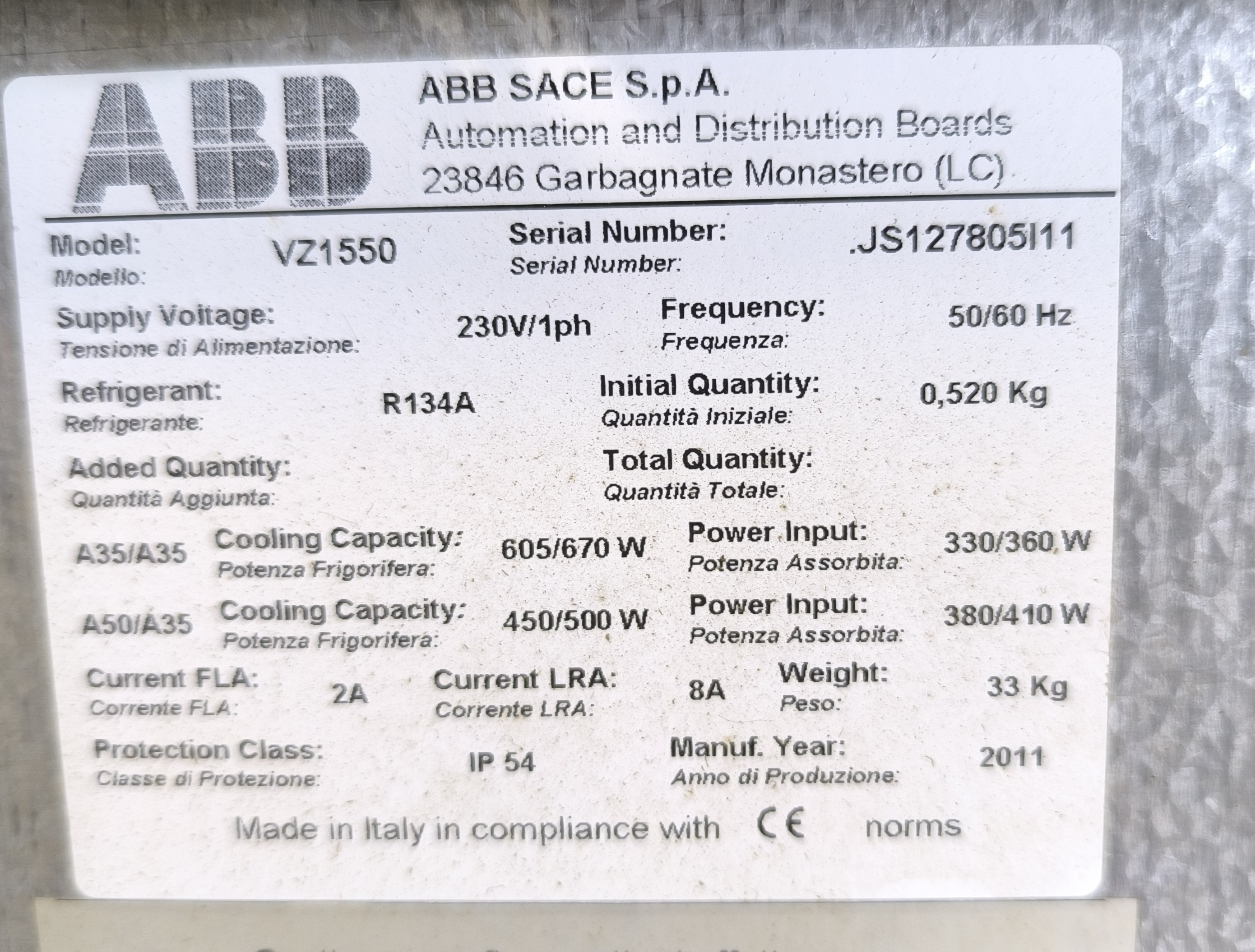 ABB VZ1550