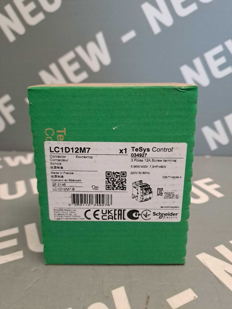 SCHNEIDER  LC1D12M7