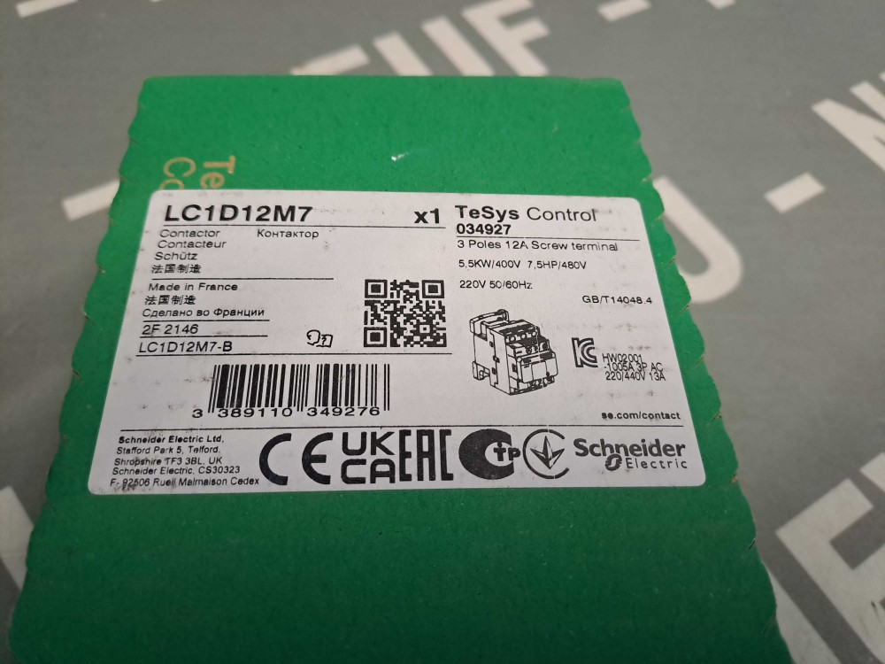 SCHNEIDER  LC1D12M7