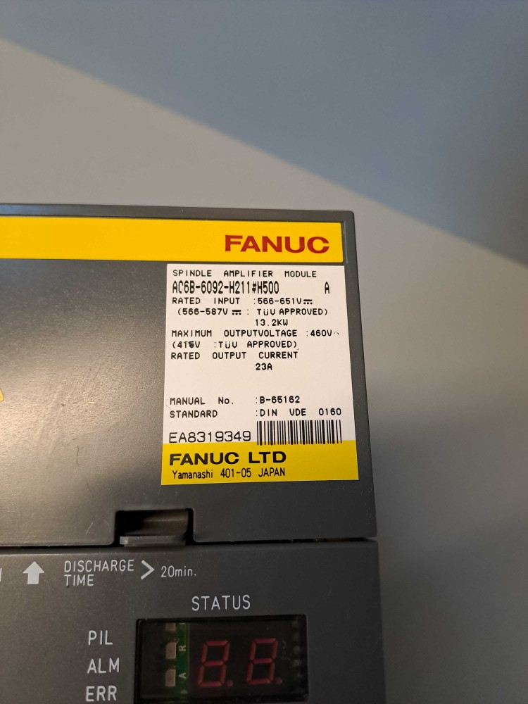 FANUC  AC6B6092H211H500
