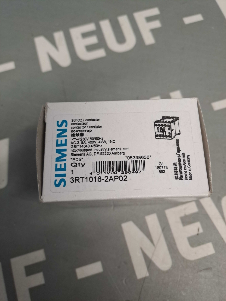 SIEMENS 3RT10162AP02