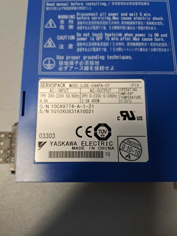 YASKAWA  SJDE04APA0Y
