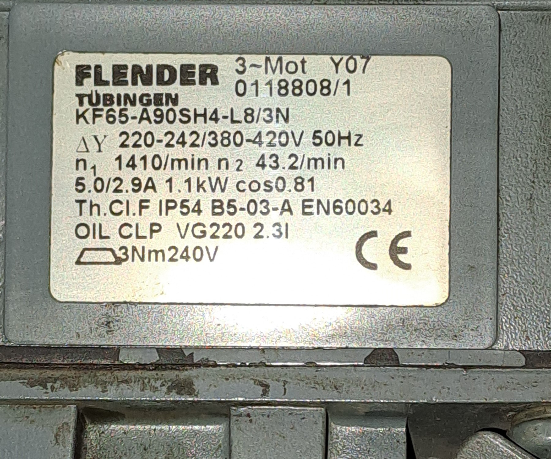 FLENDER KF65A90SH4L83N