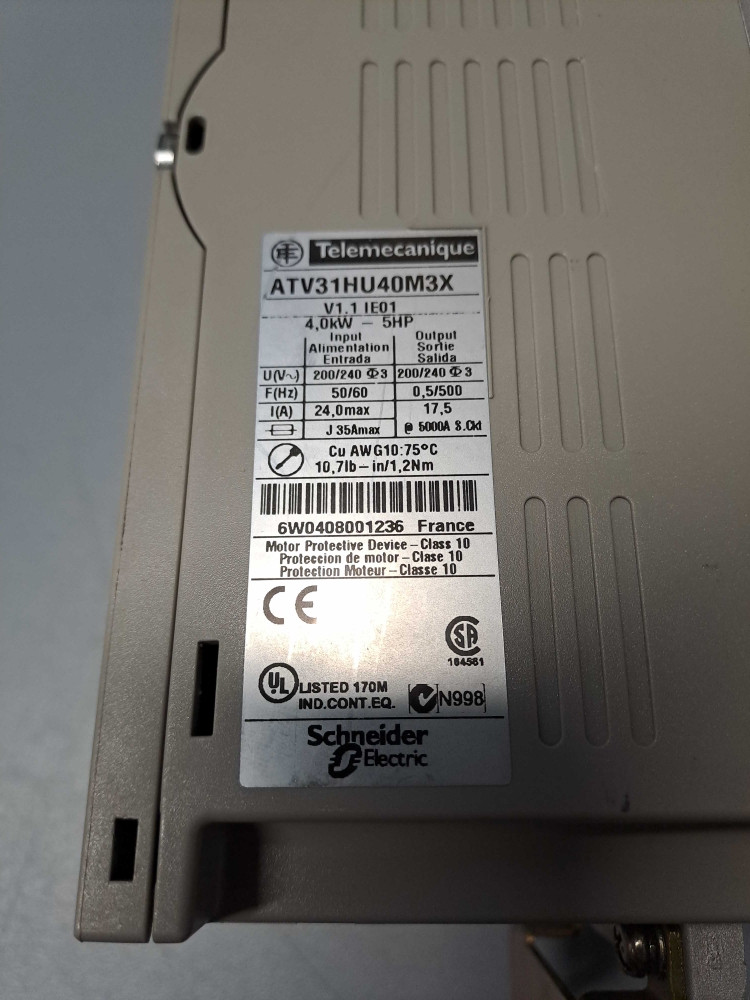 SCHNEIDER  ATV31HU40M3X