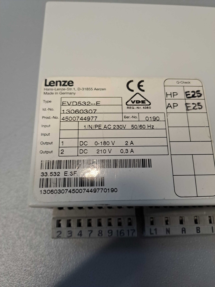 LENZE EVD532E