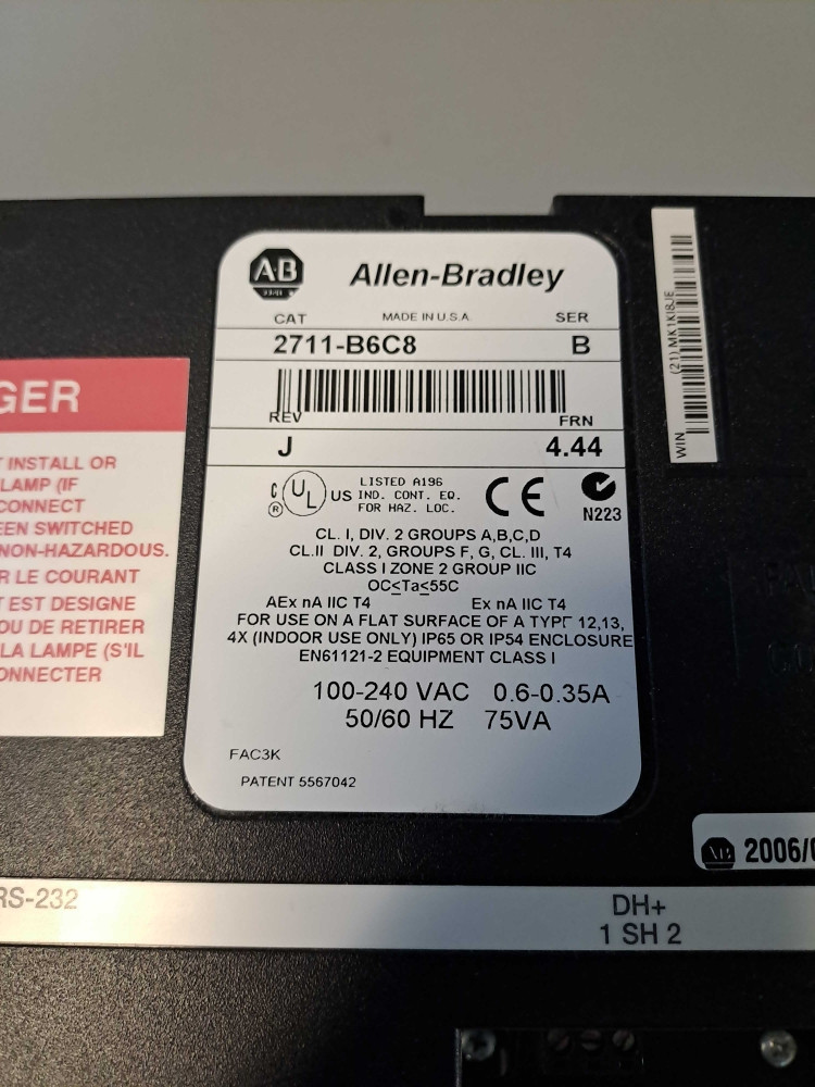 ALLEN BRADLEY  2711B6C8