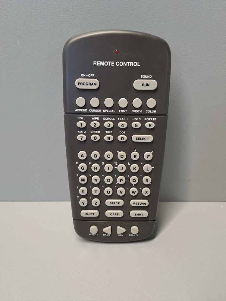 ADAPTIVE MICRO SYSTEMS REMOTE CONTROL ALPHA 