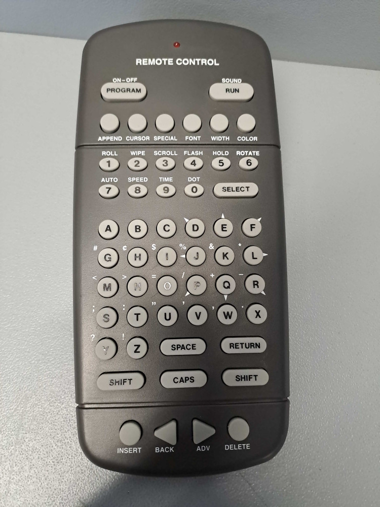 ADAPTIVE MICRO SYSTEMS REMOTE CONTROL ALPHA 