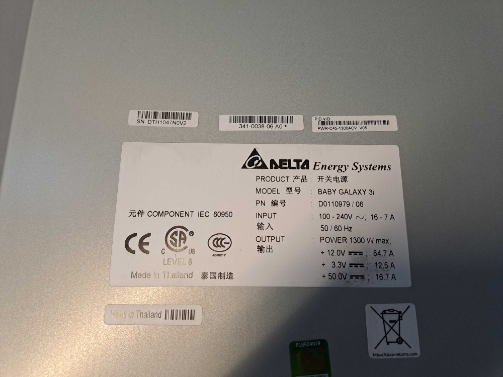 DELTA ENERGY SYSTEMS  BABY GALAXY 3I