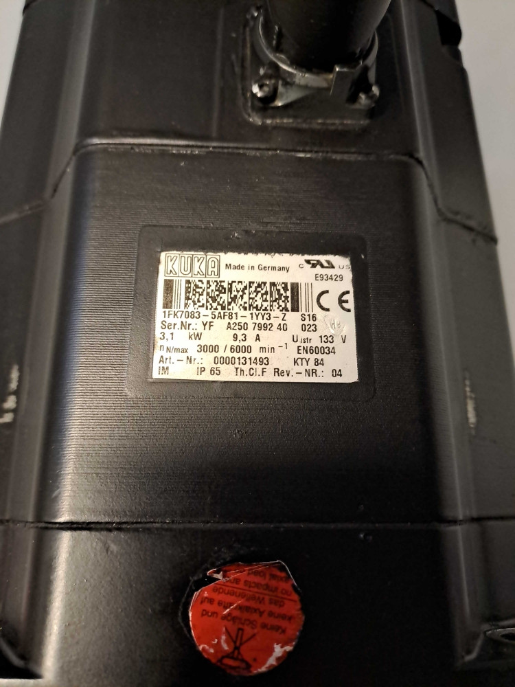 SIEMENS 1FK7083-5AF81-1YY3-Z