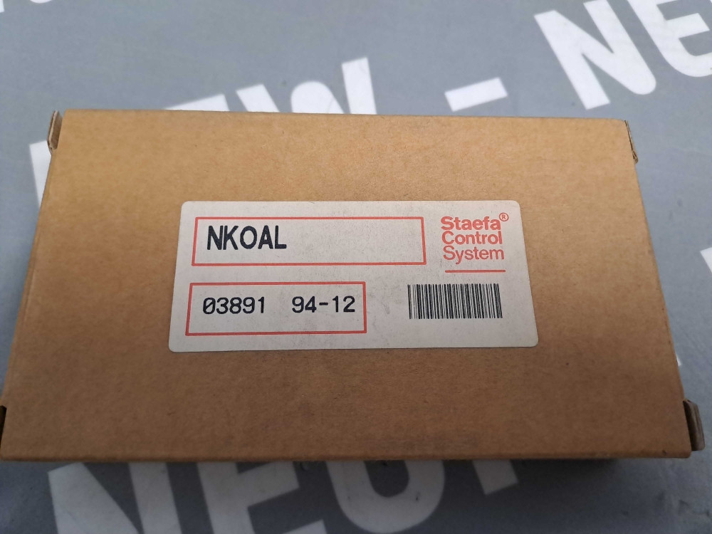 STAEFA CONTROL SYSTEM  NKOAL