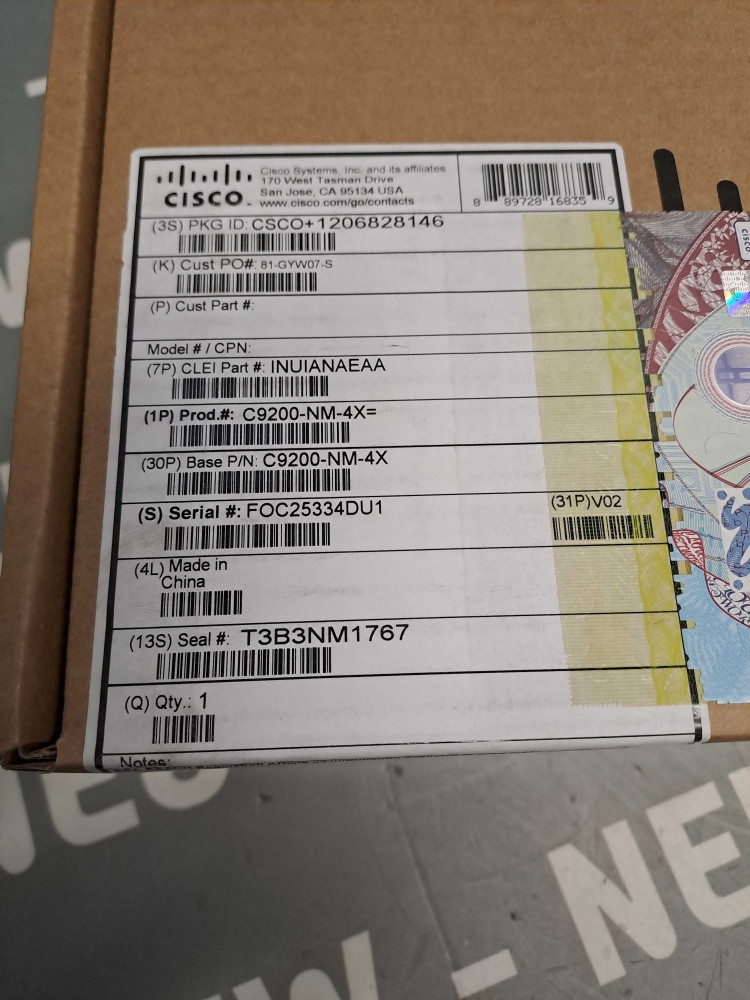 CISCO C9200NM4X