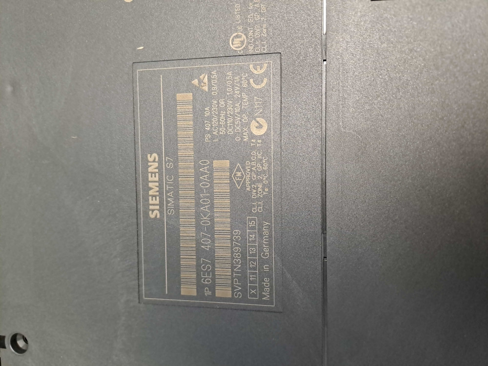 SIEMENS 6ES7407-0KA01-0AA0