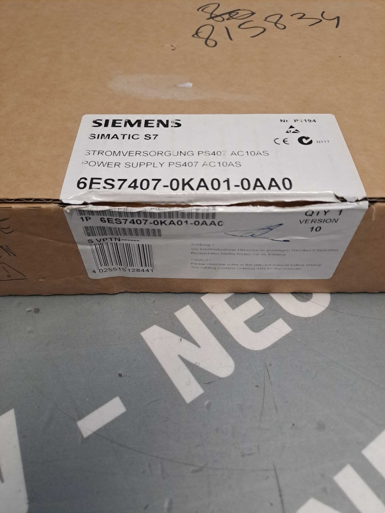 SIEMENS 6ES7407-0KA01-0AA0