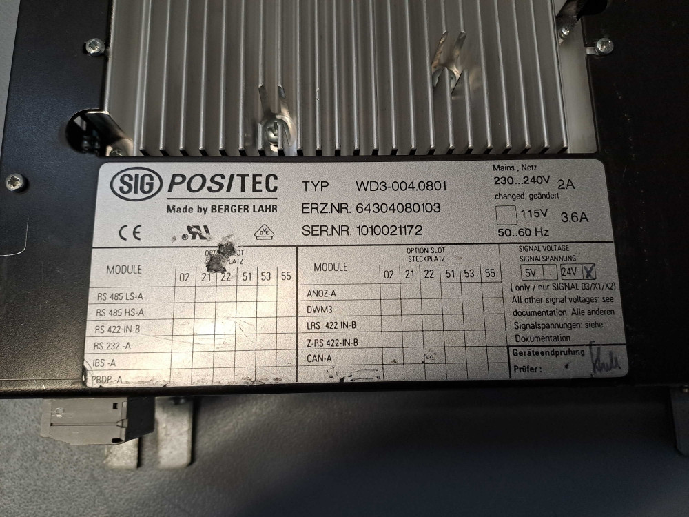 BERGER LAHR WD3-004.0801