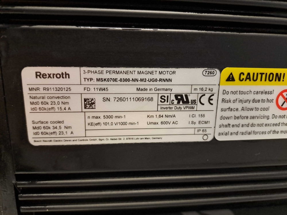 REXROTH  MSK070E-0300-NN-M2-UG0-RNNN