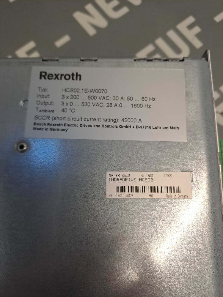 REXROTH  HCS02.1E-W0070-A-03-NNNN
